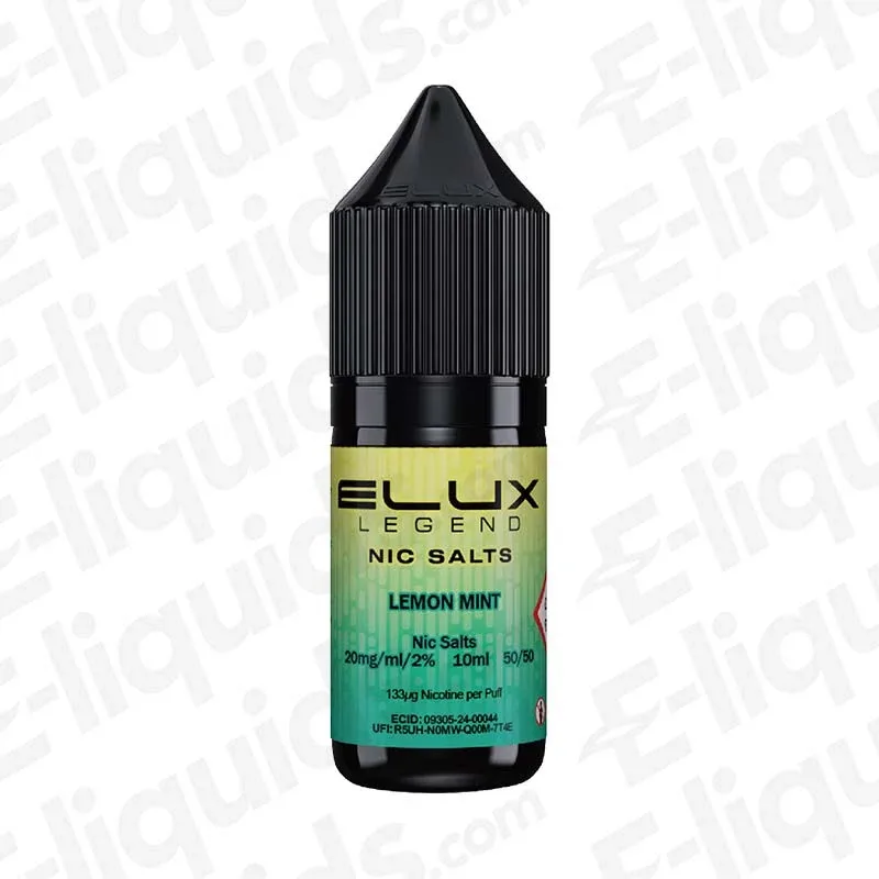 Elux Legend Lemon Mint Nic Salt