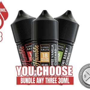 Humble Salts Nicotine Bundle 3x30ml (90ml)