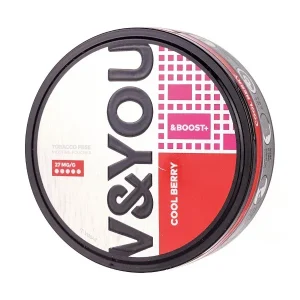 Cool Berry &Boost+ Nicotine Pouches by V&YOU