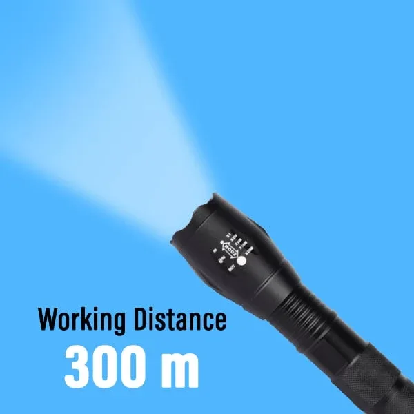 Pivoi 10W LED Tactical Flashlight - Image 2