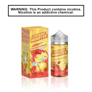Strawberry Lemonade - Lemonade Monster E Liquid - Breazy