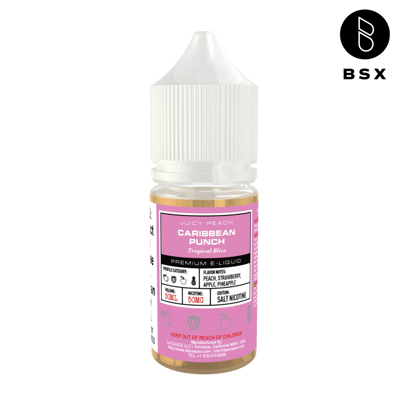 Caribbean Punch SALT - BSX Salts - 30mL - Image 2