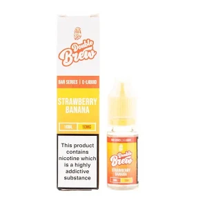 Strawberry Banana Double Brew Nic Salt E-Liquid by Ohm Brew