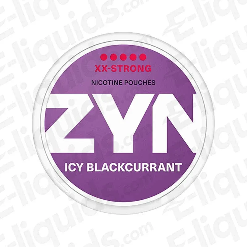 ZYN Icy Blackcurrant XX Strong Nicotine Pouches