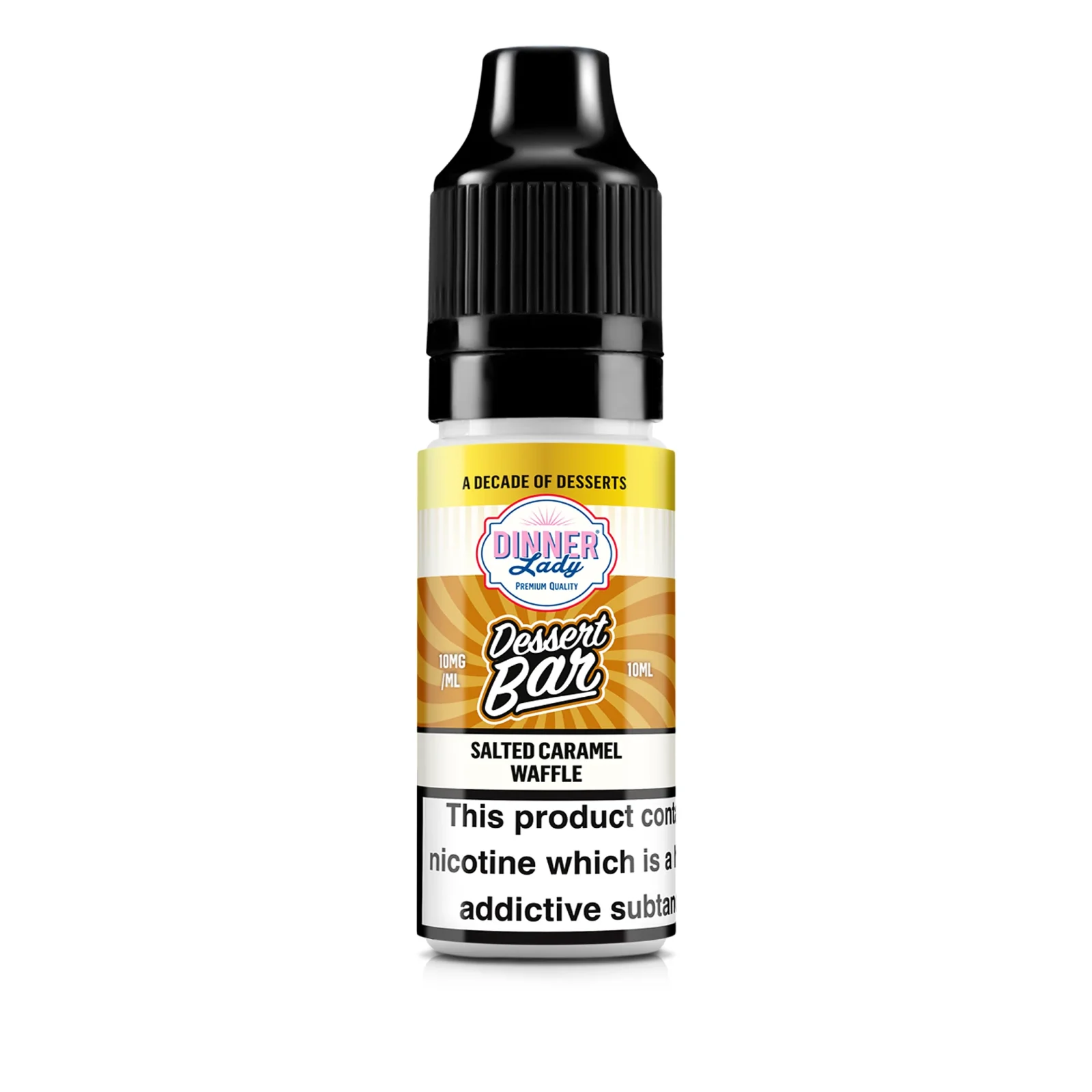 Dinner Lady Dessert Bar – Salted Caramel Waffle Bar Salt E-Liquid