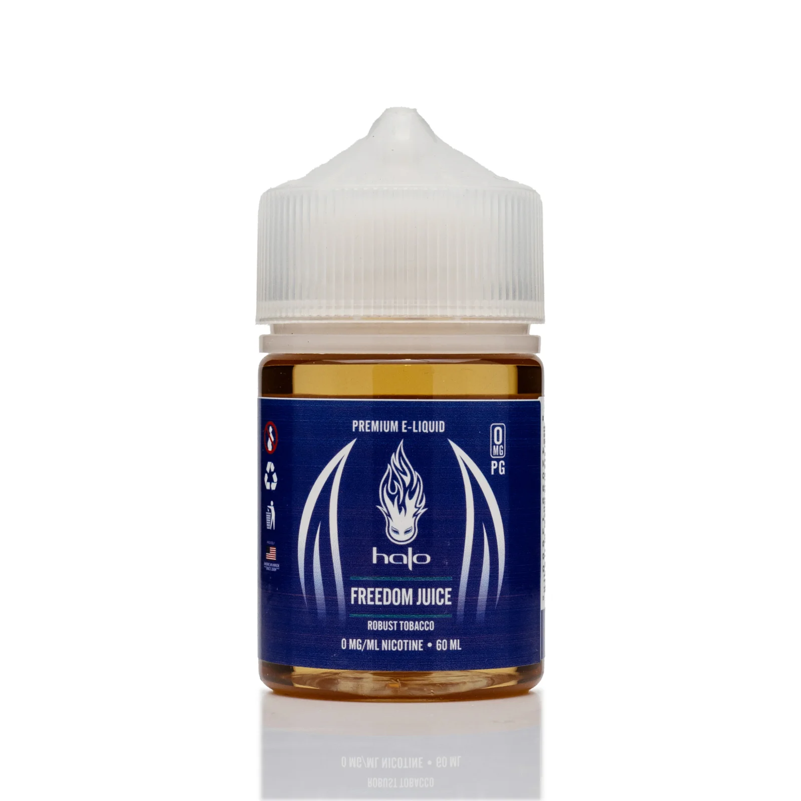 Halo E-Liquid - Blue Series - No Nicotine - 60ml