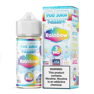 Rainbow FREEZE - Pod Juice - 100mL