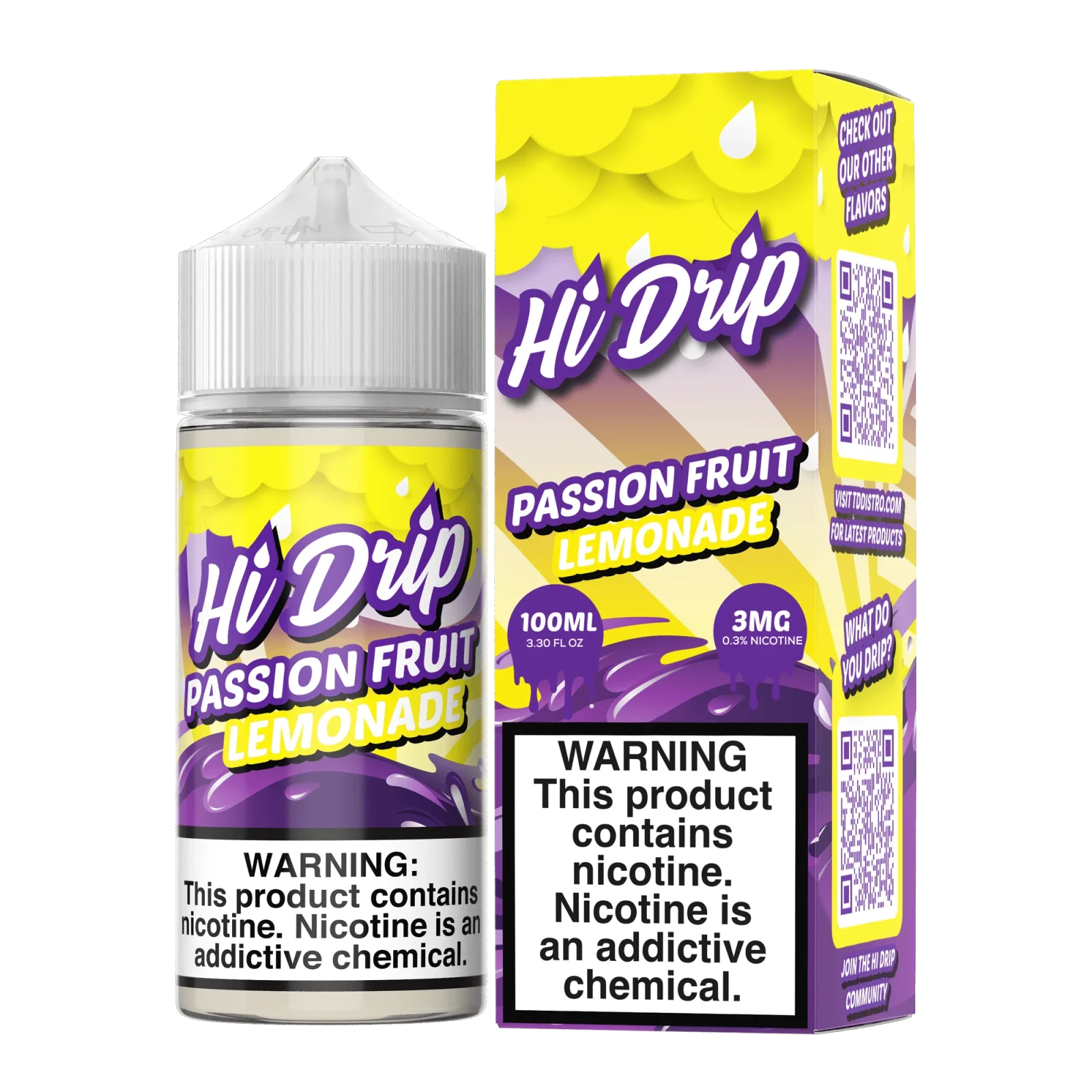Passion Fruit Lemonade - Hi Drip - 100mL