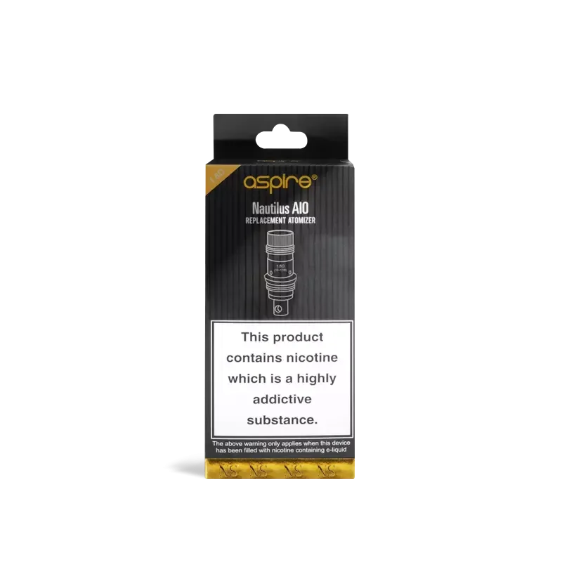 Aspire Nautilus AIO Replacement Atomizer (1.8Ω, For Nicotine Salt 5pcs/Pack)