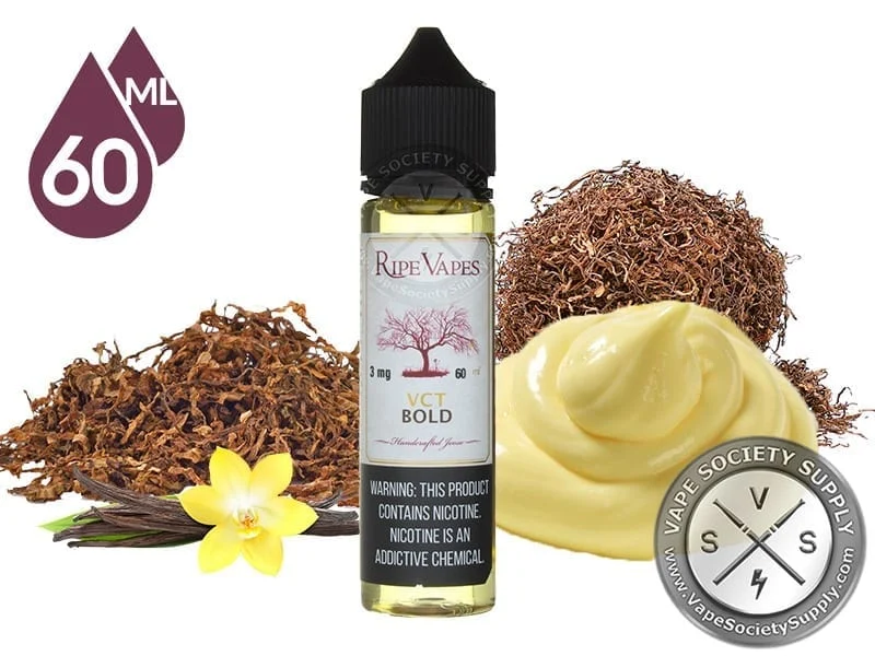 VCT Bold by Ripe Vapes E-Liquid 60ml - Image 2