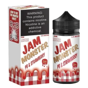 PB And Strawberry - Jam Monster - 100mL