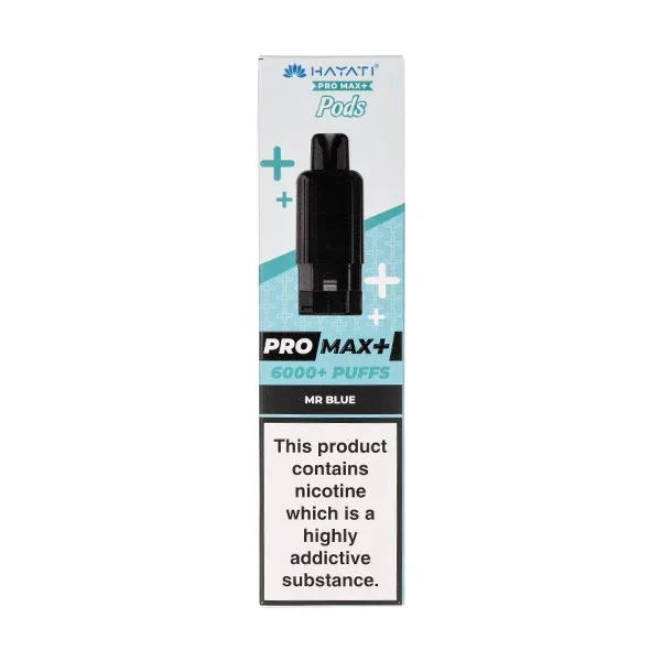 Mr Blue Pro Max Plus Prefilled Pod + Refill by Hayati