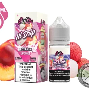 Nectarine Lychee HI DRIP SALT 30ml