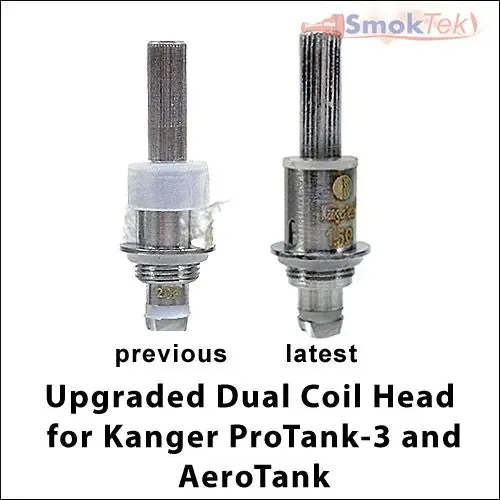 Kanger Upgraded Dual Coil (5-Pack) – ProTank 3, AeroTank, EVOD 2