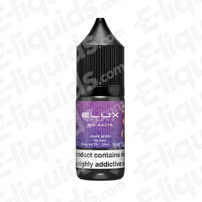 Elux Legend Grape Nic Salt