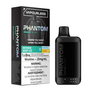 Phantom Vapourless Exhale Disposable by Envi – Intense Mint Ice (Sold Individually)