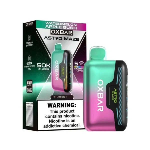 OXBAR Astro Maze 50,000 Puffs Disposable Vape - Image 2