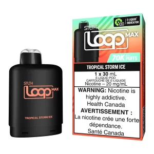 STLTH Loop Max E-Liquid Pod Pack - Tropical Storm Ice 30ml