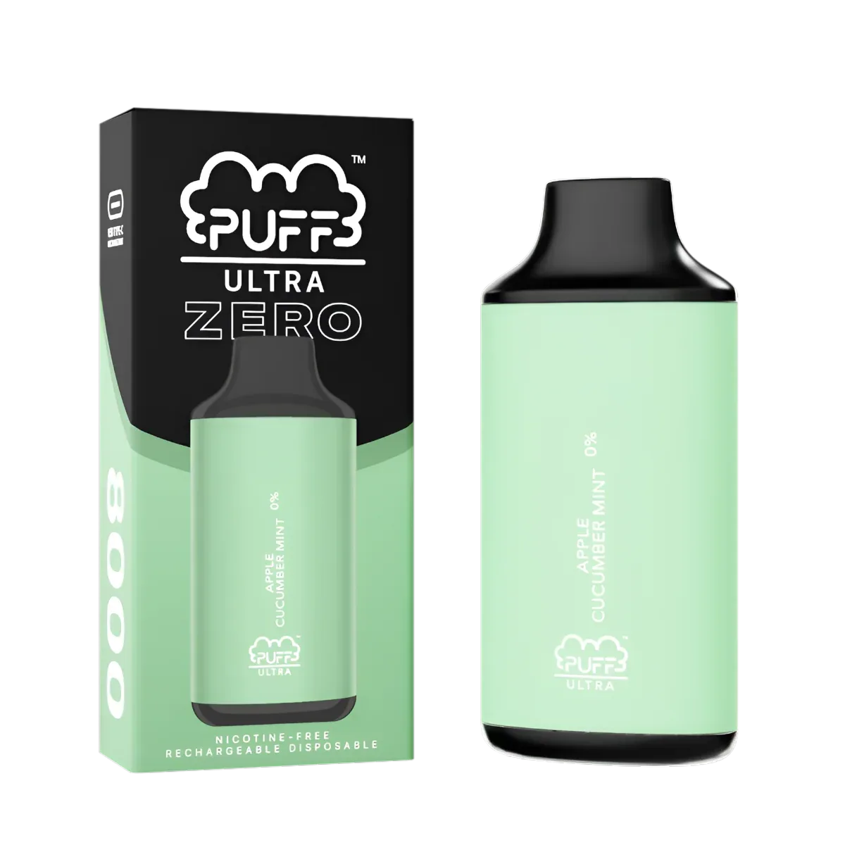 Puff Bar Ultra Zero 8000 Nicotine Disposable Vape - Image 2