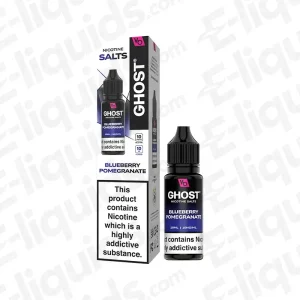 Vapes Bars Ghost Blueberry Pomegranate Nic Salt