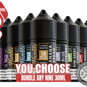 Humble Salts Nicotine Bundle 9x30ml (270ml)