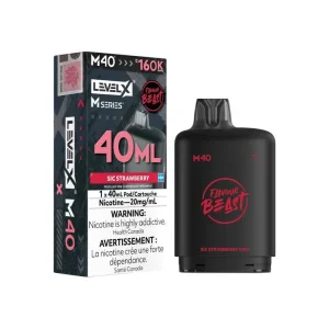 Level X M40 Series - Sic Strawberry Iced 160K Pods