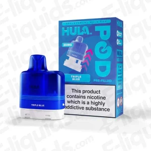 HULA Triple Blue Prefilled Pods