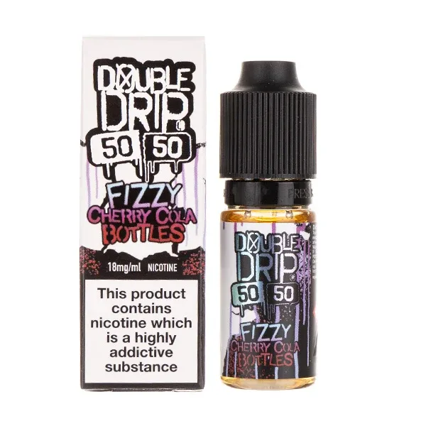 Fizzy Cherry Cola Bottles 50-50 E-Liquid by Double Drip