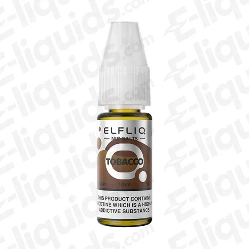 ELFLIQ Snoow Tobacco 20mg Nic Salt (Clearance)