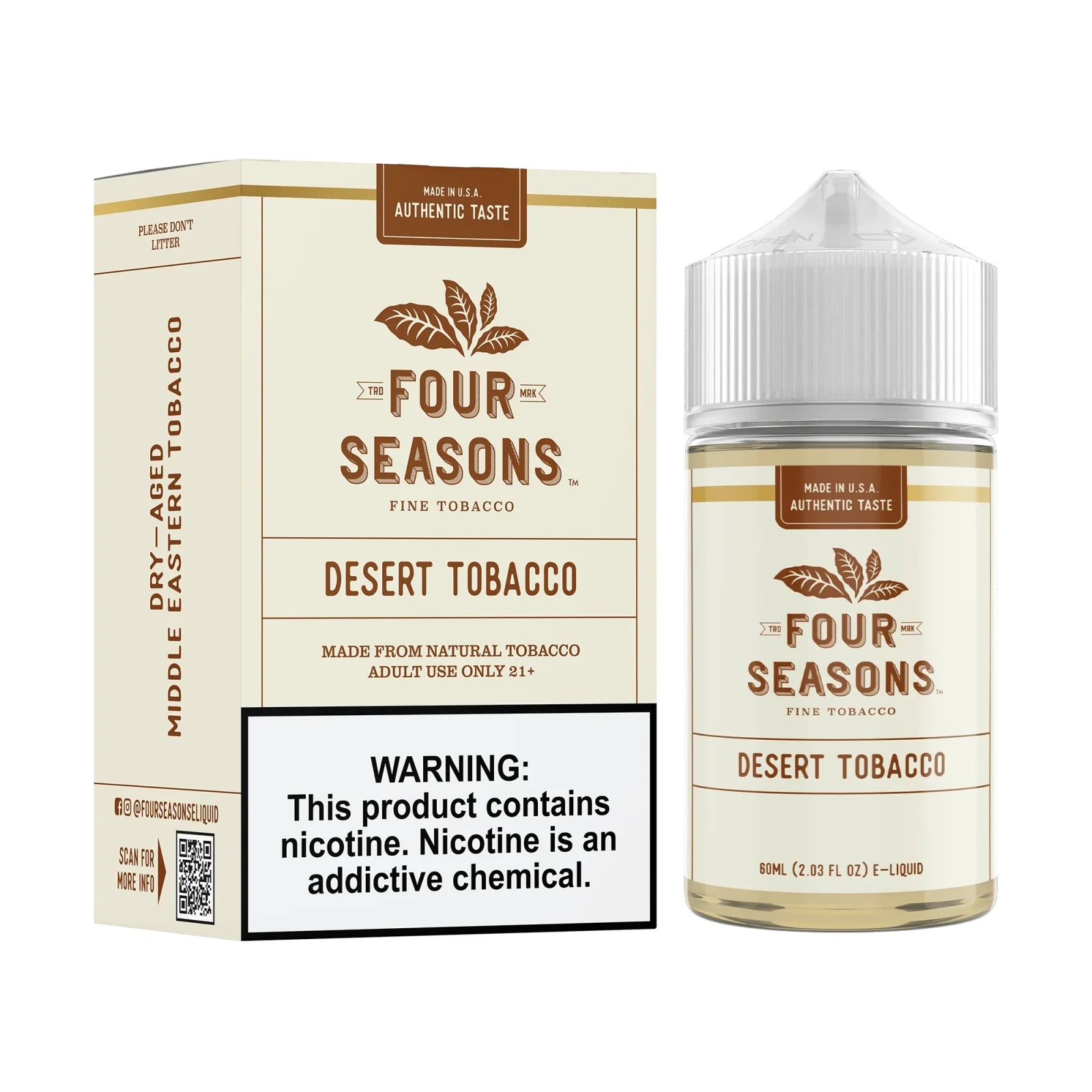Desert Tobacco - Four Seasons - 60mL