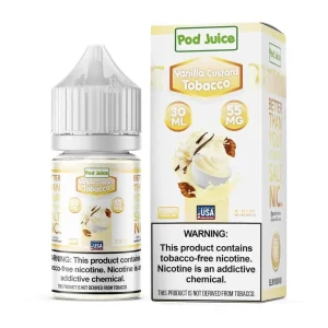 Vanilla Custard Tobacco SALT - Pod Juice - 30mL