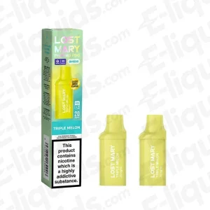 Lost Mary BM600 Triple Melon Prefilled Pods 2 Pack
