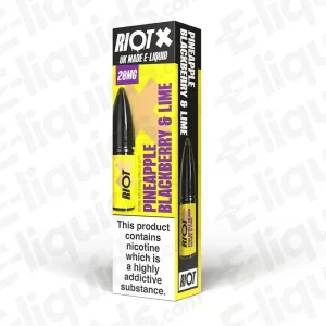 Riot Squad X Pineapple Blackberry Lime Nic Salt