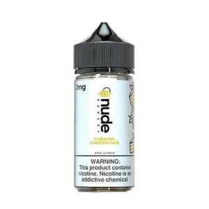 Nude Bakery E-Liquid - Caramel Cheesecake - 120ml | Only $13.99