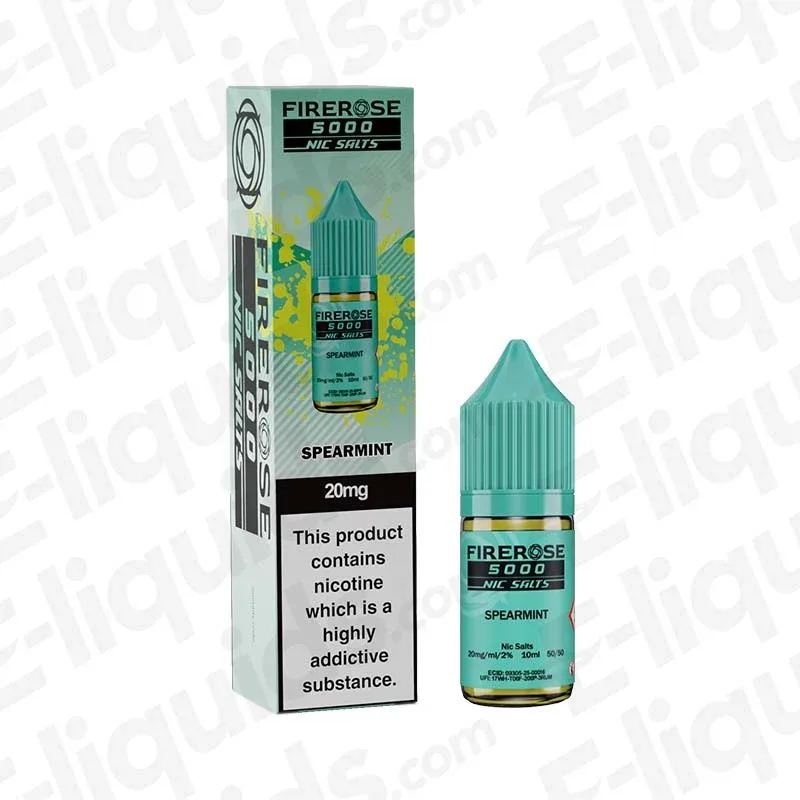 Elux Firerose 5000 Spearmint Nic Salt - Image 2