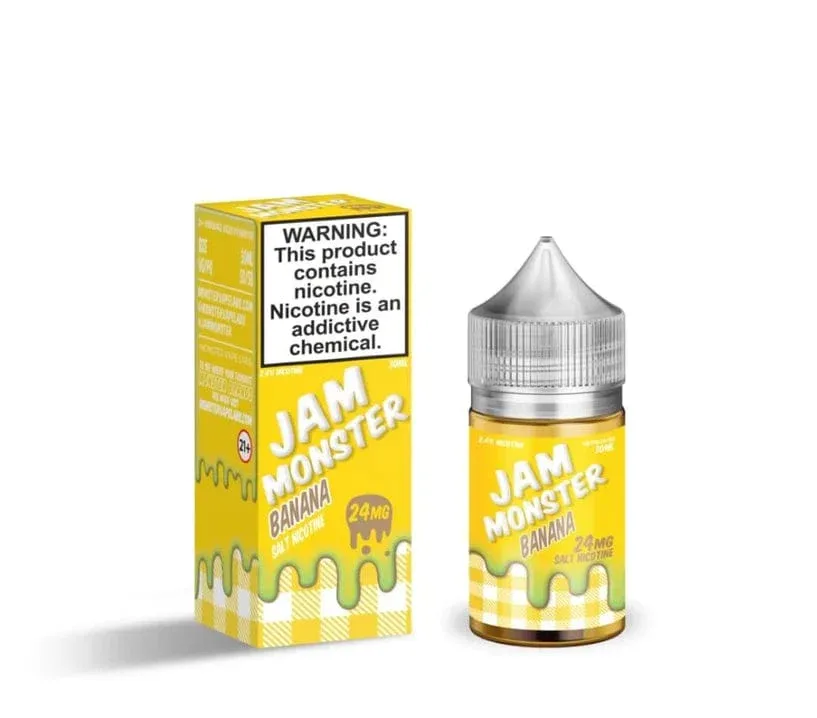 Banana SALT - Jam Monster - 30mL