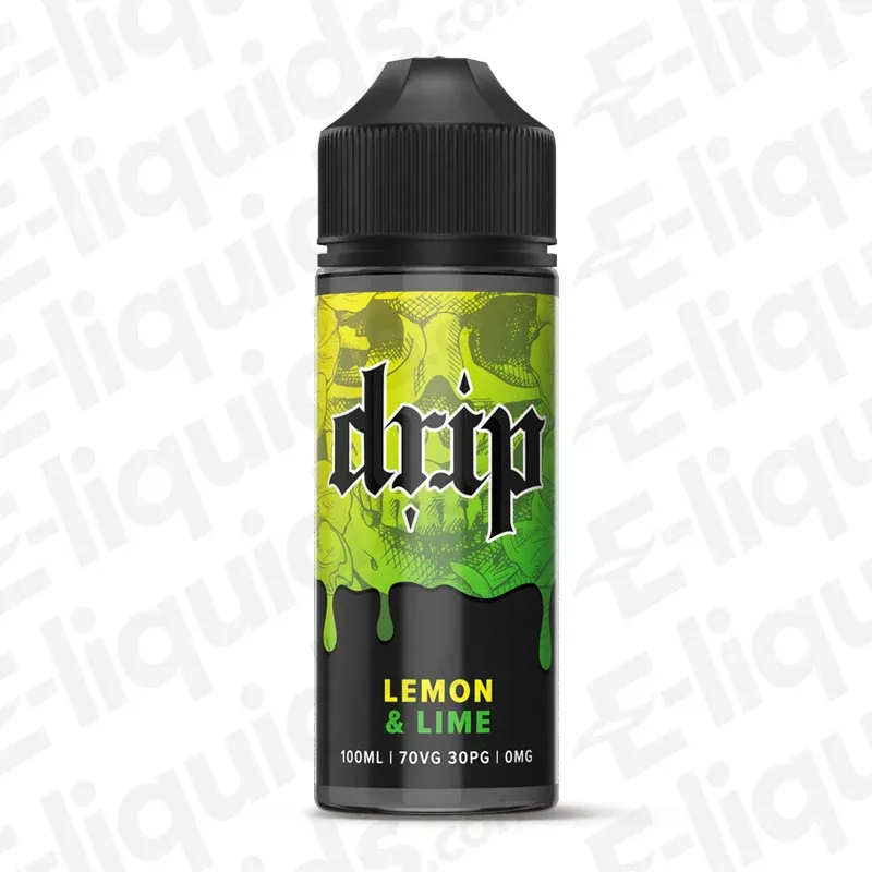Drip Lemon Lime 100ml Shortfill Vape Juice