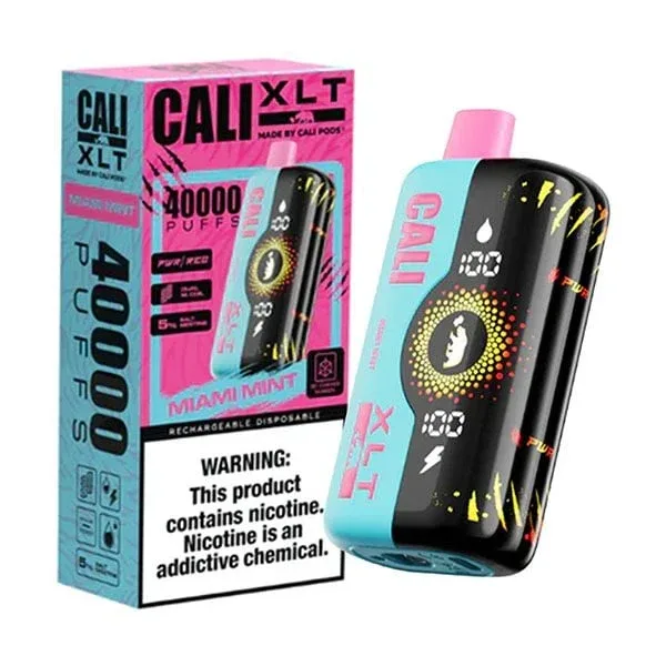 Cali Pods XLT 40,000 Puffs Disposable 6-Pack - Image 2