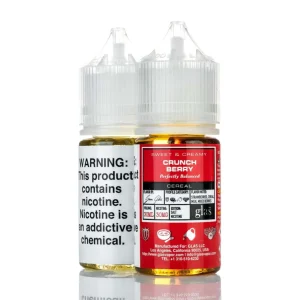 BSX Vapor Salt Nic E-Liquid - Crunch Berry - 30ml