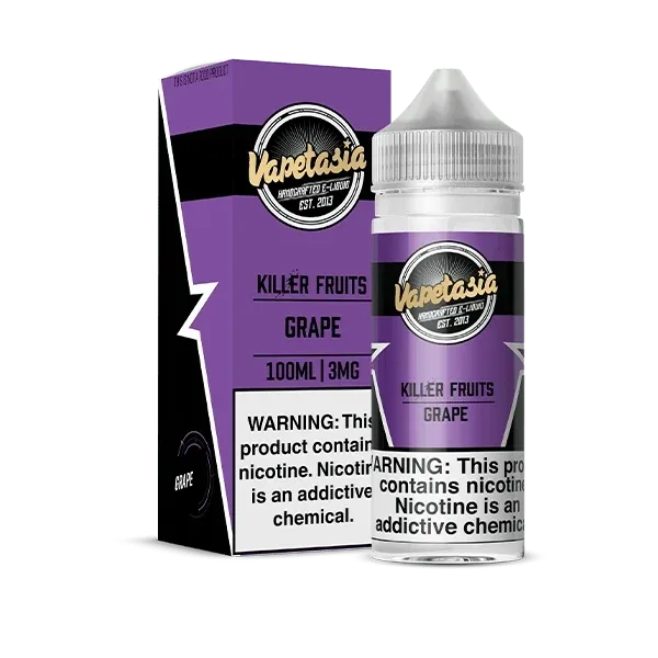 Grape eLiquid By Vapetasia Killer Fruits NTN SALTS