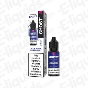 Vapes Bars Ghost Blue Sour Raspberry Nic Salt