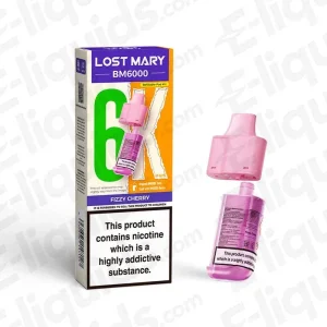 Lost Mary BM6000 Fizzy Cherry Prefilled Pod