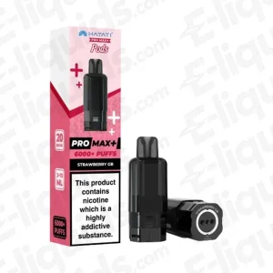Hayati Pro Max+ 6K Strawberry GB Prefilled Pod