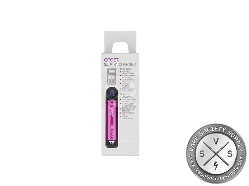 EFEST Slim K1 Single Battery Charger - Image 2