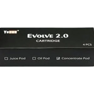 Yocan Evolve 2.0 Replacement Concentrate Cartridges, 4 Pack