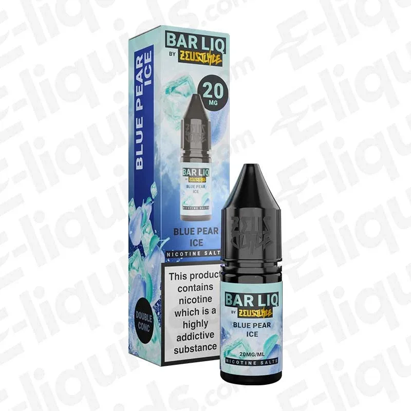 Zeus Juice Blue Pear Ice Bar Liq Nic Salt
