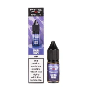 Sakura Grape Nic Salt E-Liquid by Pyne Pod