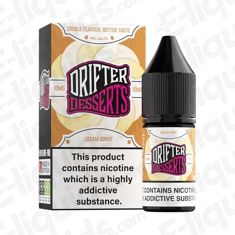 Drifter Desserts Cream Donut Nic Salt - Image 2