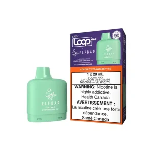 STLTH LOOP MAX x ELFBAR Coconut Strawberry Ice (4/box)