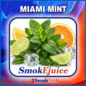 Miami Mint SmokEjuice Premium Natural E-Liquid